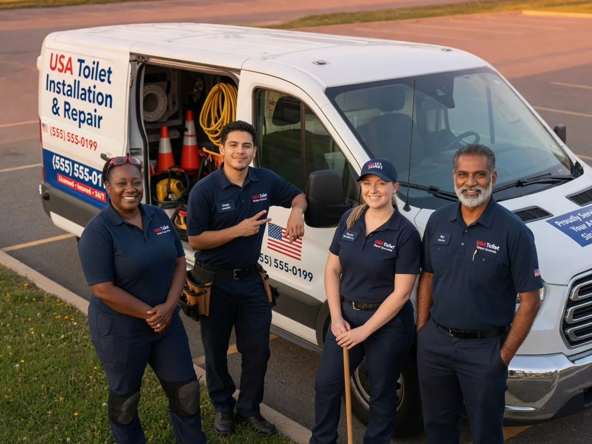 Toilet Installation company in Woodford, WI